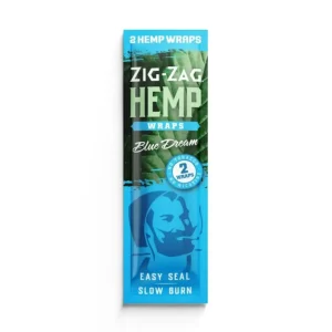 Zig Zag Hemp Wraps 1PK-2CT - Blue Dream