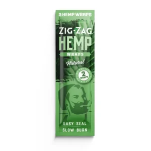 Zig Zag Hemp Wraps 1PK-2CT - Natural