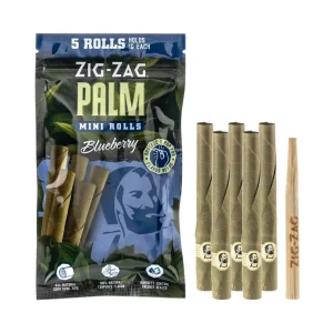 Zig Zag Palm Mini Rolls 1PK-5CT - Blueberry