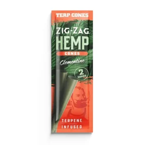 Zig Zag Terp Infused Hemp Cones 1PK-2CT - Shortcake