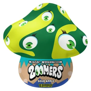 Zoomers Magic Mushroom Gummies - Sour Apple