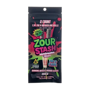 Zour Stash THCP Infused Prerolls 1.5G - 2CT
